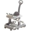 4-in-1 Baby Walker with Wheels – Adjustable Height, Music & Lights