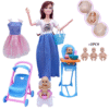 Baby Dolls Pregnant Mom Lady For Girls