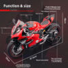 Super Motorcycle Model Collection Miniature Voiture