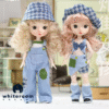 Bjd Dolls 33cm Clothes Full Set 1/6 Kawaii Baby Reborn Dolls Toys