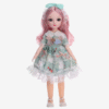 Girls Dress Up DIY Toys 23 Joint Movable Body With Clothes Skirt Hat Headdress